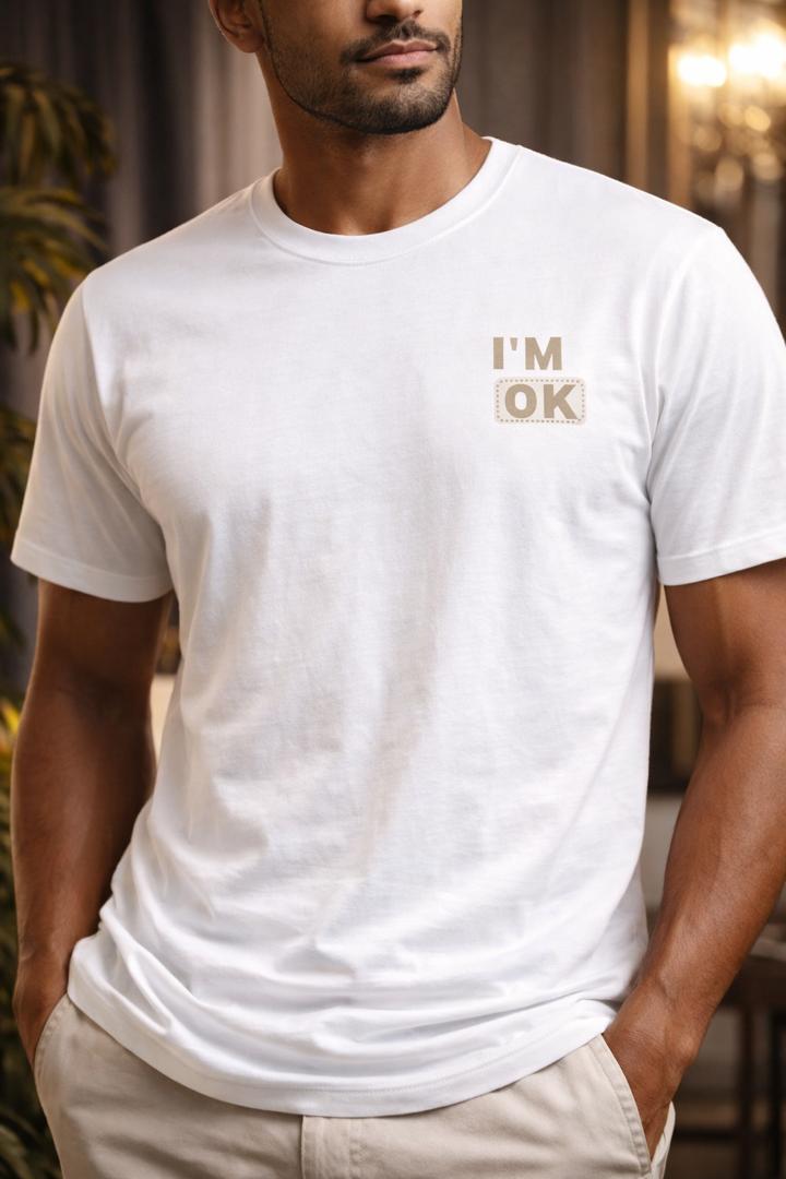 I'm OK T-Shirt White