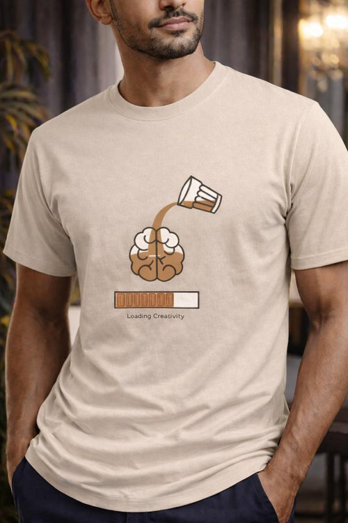 Loading Creativity Tee light beige