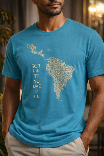 Soy América Latina T-Shirt Teal