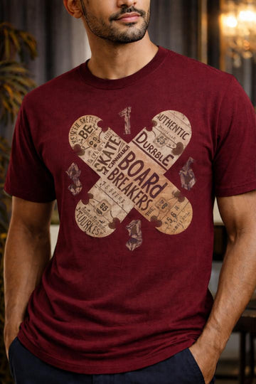 Board Breakers Graphic Tee Red