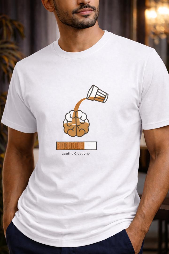 Loading Creativity Tee White