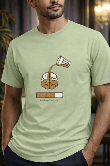 Loading Creativity Tee Sage Green